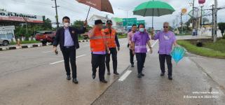 ทน.แม่สอด ร่วมกับ รองผู้ว่าฯ ตาก และหน่วยงานต่างๆ ลงพื้นที่ติดตามสถานการณ์น้ำท่วมในเขตเทศบาลนครแม่สอด