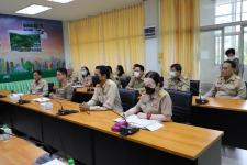 ทน.แม่สอด ต้อนรับคณะสำนักงานงบประมาณเขตที่ 11  เพื่อติดตามผลการปฏิบัติงานและผลการใช้จ่ายงบประมาณ