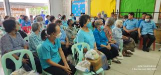 ทน.แม่สอด เข้าร่วมกิจกรรมผู้สูงอายุชุมชนบ้านเหนือสามัคคีประจำเดือนสิงหาคม
