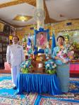 ทน.แม่สอด จัดกิจกรรมถวายพระพรชัยมงคล สมเด็จพระนางเจ้าสิริกิติ์ พระบรมราชินีนาถ พระบรมราชชนนีพันปีหลวง 12 สิงหาคม 2566 ของชาวชุมชนวัดหลวง