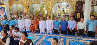 ทน.แม่สอด จัดกิจกรรมถวายพระพรชัยมงคล สมเด็จพระนางเจ้าสิริกิติ์ พระบรมราชินีนาถ พระบรมราชชนนีพันปีหลวง 12 สิงหาคม 2566 ของชาวชุมชนวัดหลวง