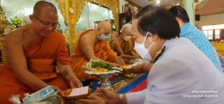 ทน.แม่สอด จัดกิจกรรมถวายพระพรชัยมงคล สมเด็จพระนางเจ้าสิริกิติ์ พระบรมราชินีนาถ พระบรมราชชนนีพันปีหลวง 12 สิงหาคม 2566 ของชาวชุมชนวัดหลวง