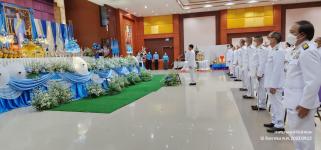 ทน.แม่สอด เข้าร่วมพิธีทำบุญตักบาตรและถวายพระพรชัยมงคลสมเด็จพระนางเจ้าสิริกิติ์ พระบรมราชินีนาถ พระบรมราชชนนี  พันปีหลวง 12 สิงหาคม 2566