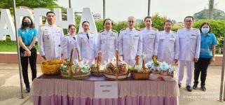 ทน.แม่สอด เข้าร่วมพิธีทำบุญตักบาตรและถวายพระพรชัยมงคลสมเด็จพระนางเจ้าสิริกิติ์ พระบรมราชินีนาถ พระบรมราชชนนี  พันปีหลวง 12 สิงหาคม 2566