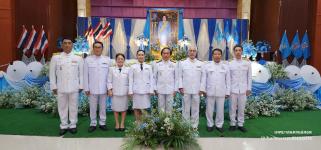 ทน.แม่สอด เข้าร่วมพิธีทำบุญตักบาตรและถวายพระพรชัยมงคลสมเด็จพระนางเจ้าสิริกิติ์ พระบรมราชินีนาถ พระบรมราชชนนี  พันปีหลวง 12 สิงหาคม 2566