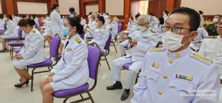 ทน.แม่สอด เข้าร่วมพิธีทำบุญตักบาตรและถวายพระพรชัยมงคลสมเด็จพระนางเจ้าสิริกิติ์ พระบรมราชินีนาถ พระบรมราชชนนี  พันปีหลวง 12 สิงหาคม 2566