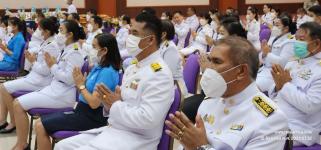 ทน.แม่สอด เข้าร่วมพิธีทำบุญตักบาตรและถวายพระพรชัยมงคลสมเด็จพระนางเจ้าสิริกิติ์ พระบรมราชินีนาถ พระบรมราชชนนี  พันปีหลวง 12 สิงหาคม 2566