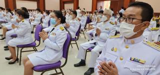 ทน.แม่สอด เข้าร่วมพิธีทำบุญตักบาตรและถวายพระพรชัยมงคลสมเด็จพระนางเจ้าสิริกิติ์ พระบรมราชินีนาถ พระบรมราชชนนี  พันปีหลวง 12 สิงหาคม 2566