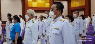 ทน.แม่สอด เข้าร่วมพิธีทำบุญตักบาตรและถวายพระพรชัยมงคลสมเด็จพระนางเจ้าสิริกิติ์ พระบรมราชินีนาถ พระบรมราชชนนี  พันปีหลวง 12 สิงหาคม 2566