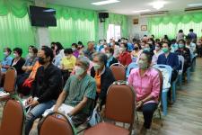 ทน.แม่สอด โครงการอบรมเพิ่มประสิทธิภาพเครือข่ายองค์กรประสานพลังแผ่นดินเอาชนะยาเสพติด   