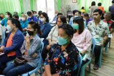 ทน.แม่สอด โครงการอบรมเพิ่มประสิทธิภาพเครือข่ายองค์กรประสานพลังแผ่นดินเอาชนะยาเสพติด   