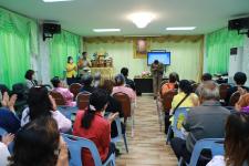 ทน.แม่สอด โครงการอบรมเพิ่มประสิทธิภาพเครือข่ายองค์กรประสานพลังแผ่นดินเอาชนะยาเสพติด   