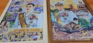 ทน.แม่สอด จัดพิธีมอบเกียรติบัตรผู้ชนะการประกวดวาดภาพ เทิดพระเกียรติฯ โรงเรียนเทศบาลวัดบุญญาวาส