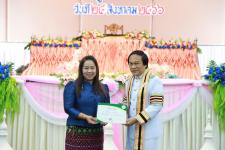 จัดพิธีมอบวุฒิบัตรให้แก่ผู้สำเร็จการศึกษา “วิชชาลัยสูงวัยนครแม่สอด” 