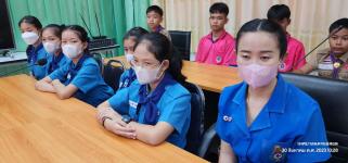 ทน.แม่สอด ร่วมแสดงความยินดี พร้อมมอบโอวาทแก่นักเรียนตัวแทนเข้าร่วมการแข่งขันทางวิชาการและกีฬา