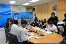 เทศบาลนครแม่สอดจัดการประชุมคณะผู้บริหารและหัวหน้าส่วนราชการเทศบาลนครแม่สอด ครั้งที่ 27/2560