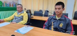 ทน.แม่สอด ร่วมแสดงความยินดีกับนักกรีฑาดาวรุ่ง โรงเรียนกีฬาเทศบาลนครแม่สอด