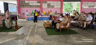 ทน.แม่สอด รับมอบวัสดุอุปกรณ์สื่อการเรียนฯ จากผู้ว่าฯ ตาก พร้อมคณะเหล่ากาชาด จ.ตาก