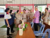 ทน.แม่สอด รับมอบวัสดุอุปกรณ์สื่อการเรียนฯ จากผู้ว่าฯ ตาก พร้อมคณะเหล่ากาชาด จ.ตาก