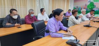 ทน.แม่สอด จัดประชุมติดตามโครงการก่อสร้างระบบสาธารณูปโภคประจำปีงบประมาณ 2566