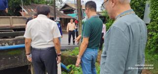 ทน.แม่สอด ลงพื้นที่สำรวจและปรับปรุงแก้ไขปัญหาด้านสาธารณูปโภค ชุมชนจ๊อกจอฯ และชุมชนดอนไชย 
