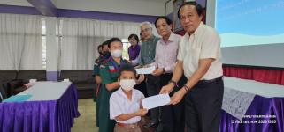 ทน.แม่สอด มอบเงินอุดหนุนสำหรับส่งเสริมศักยภาพการจัดการศึกษาท้องถิ่น ประจำปีงบประมาณ 2566
