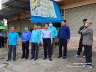 ทน.แม่สอด ลงพื้นที่ดำเนินการตัดต้นไม้และกิ่งไม้ ชุมชนอินทรคีรี 1 เขตเทศบาลนครแม่สอด