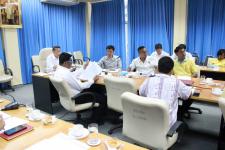 ประชุมผู้บริหาร สมาชิกสภาเทศบาลและหัวหน้าส่วนราชการ เทศบาลนครแม่สอด ครั้งที่ 10/2559