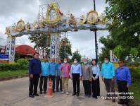 ทน.แม่สอด ลงพื้นที่ติดตามความเรียบร้อยการปรับปรุงซุ้มประตูเมืองเฉลิมพระเกียรติ เทศบาลนครแม่สอด