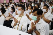 ทน.แม่สอด จัดโครงการฝึกอบรมส่งเสริมคุณธรรมจริยธรรมบุคลากรในสังกัดเทศบาลนครแม่สอด