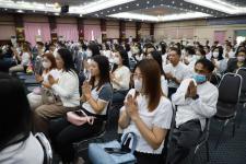 ทน.แม่สอด จัดโครงการฝึกอบรมส่งเสริมคุณธรรมจริยธรรมบุคลากรในสังกัดเทศบาลนครแม่สอด