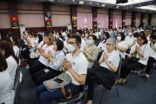 ทน.แม่สอด จัดโครงการฝึกอบรมส่งเสริมคุณธรรมจริยธรรมบุคลากรในสังกัดเทศบาลนครแม่สอด