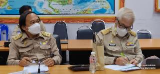 ทน.แม่สอด เข้าร่วมการประชุมขับเคลื่อนนโยบายของรัฐบาล และภารกิจสำคัญของกระทรวงมหาดไทย