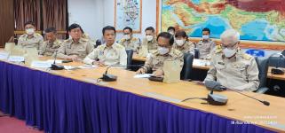 ทน.แม่สอด เข้าร่วมการประชุมขับเคลื่อนนโยบายของรัฐบาล และภารกิจสำคัญของกระทรวงมหาดไทย