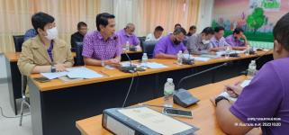 ทน.แม่สอด ร่วมกับอบต.แม่ปะ จัดประชุมหารือการใช้ที่ดินสาธารณประโยชน์ (บริเวณสนามกีฬา 5 อำเภอชายแดน)