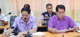 ทน.แม่สอด ร่วมกับอบต.แม่ปะ จัดประชุมหารือการใช้ที่ดินสาธารณประโยชน์ (บริเวณสนามกีฬา 5 อำเภอชายแดน)