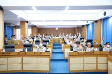 สภาเทศบาลนครแม่สอด ประชุมสภาเทศบาลนครแม่สอด สมัยประชุมวิสามัญ สมัยที่ 3 ประจำปี 2566