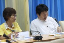 ประชุมผู้บริหาร สมาชิกสภาเทศบาลและหัวหน้าส่วนราชการ เทศบาลนครแม่สอด ครั้งที่ 10/2559