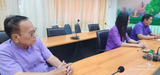 ทน.แม่สอด ต้อนรับพช.แม่สอด ประชุมหารือการดำเนินการ    น้อมนำแนวพระราชดำริฯ สู่ปฎิบัติการปลูกผักสวนครัวเพื่อสร้างความมั่นคงทางด้านอาหาร ประจำปี 2566