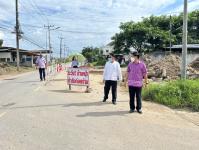 ทน.แม่สอด ลงพื้นที่สำรวจ เร่งแก้ไขปัญหาด้านสาธารณูปโภคในเขตเทศบาลนครแม่สอด