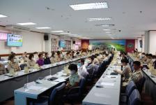 ทน.แม่สอด ประชุมคณะกรรมการศูนย์อำนวยการป้องกันและปราบปรามยาเสพติดจังหวัดตาก ประจำเดือน กันยายน