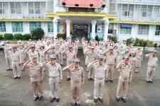 ทน.แม่สอด จัดกิจกรรมเคารพธงชาติ เนื่องในวันพระราชทานธงชาติไทย