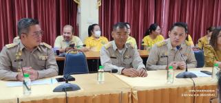 ทน.แม่สอด ต้อนรับข้าราชการโอนย้ายมาดำรงตำแหน่ง  ประจำสำนักงานเทศบาลนครแม่สอด