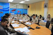 เทศบาลนครแม่สอด จัดประชุมคณะผู้บริหาร และหัวหน้าส่วนราชการ เพื่อติดตามงานและงบประมาณ