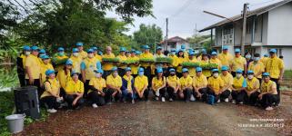 ทน.แม่สอด ร่วมกิจกรรมการขับเคลื่อนต่อยอด แนวทางน้อมนำแนวพระราชดำริฯ สู่ปฏิบัติการปลูกผักสวนครัว เพื่อสร้างความมั่นคงทางด้านอาหาร ประจำปี 2566