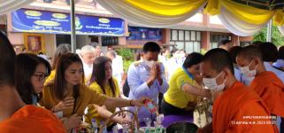 เทศบาลนครแม่สอด เข้าร่วมกิจกรรมเนื่องในวันนวมินทรมหาราช 13 ตุลาคม 2566