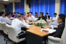 เทศบาลนครแม่สอดจัดประชุมระดมความคิดเห็นพร้อมข้อเสนอแนะขับเคลื่อนโครงการก่อสร้างระบบไฟฟ้าเคเบิ้ลใต้ดินภายในเขตเทศบาลนครแม่สอด