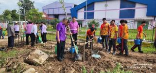 ทน.แม่สอด ร่วมกิจกรรมปลูกต้นกัลปพฤกษ์ บริเวณโรงเรียนเทศบาลเฉลิมพระเกียรติฯ และโรงเรียนกีฬาเทศบาลฯ