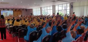 เทศบาลนครแม่สอดจัดโครงการอบรมและทัศนศึกษาดูงานตามแนวพระราชดำริเศรษฐกิจพอเพียงของกลุ่มผู้สูงอายุ  ประจำปีงบประมาณ 2562  