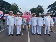 เทศบาลนครแม่สอด เข้าร่วมพิธีน้อมรำลึกเนื่องในวันคล้ายวันสวรรคต พระบาทสมเด็จพระจุลจอมเกล้าเจ้าอยู่หัว 